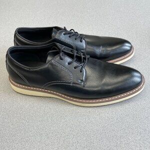 NEW Steve Madden P-Jansen Men's 12 Black Oxford Shoes